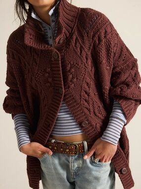 Free people Heart You Cardigan brown